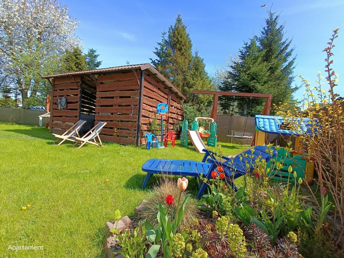 Duże Apartamenty Holender House 6 plaż w zasięgu plus jezioro Choczewo Buitenkant foto